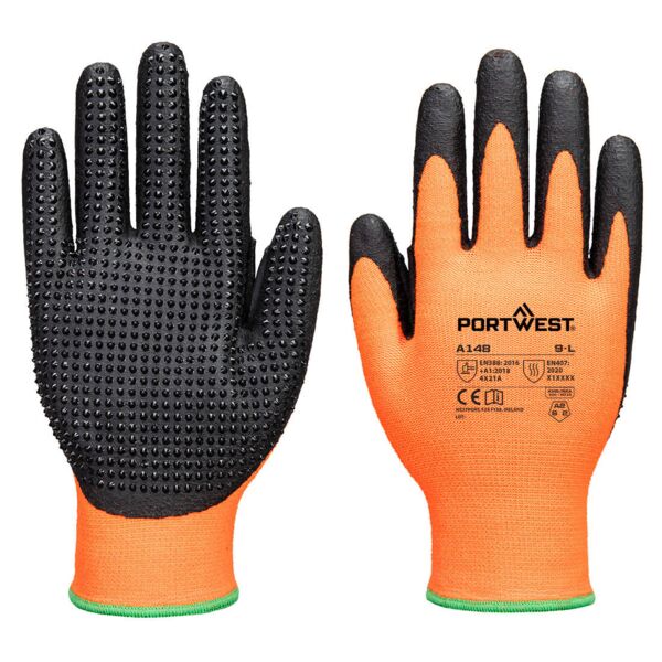 Grip 13 Nitrile High Dotted glove Thumbnail