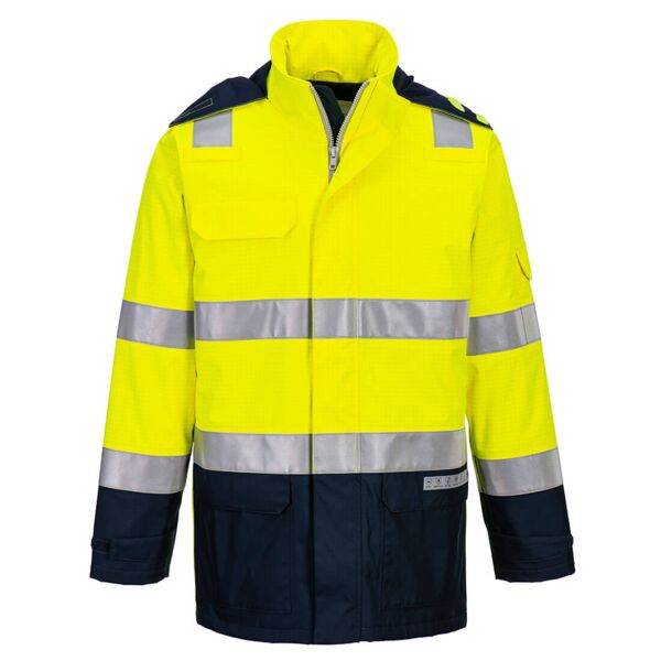 Bizflame Rain+ Hi-Vis Light Arc Jacket  Thumbnail