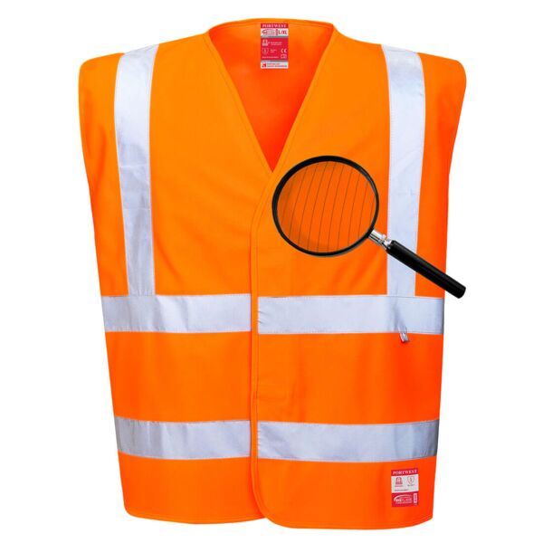 Hi-Vis Anti Static Vest - Flame Resistant Thumbnail