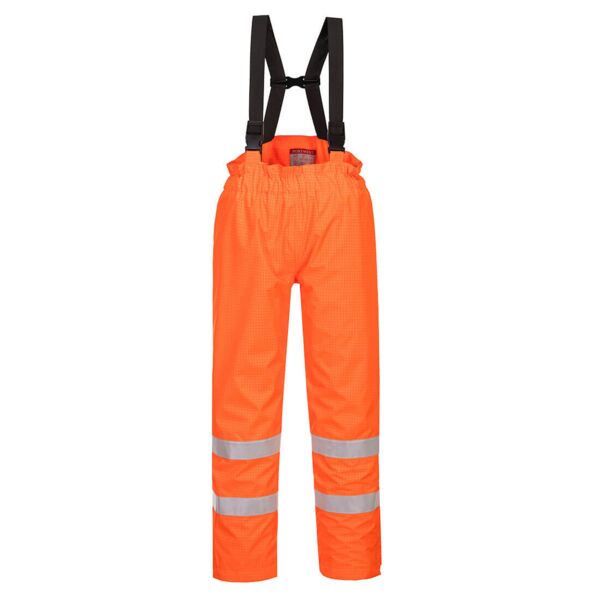 Bizflame Rain Lined Hi-Vis Antistatic FR Trousers Thumbnail