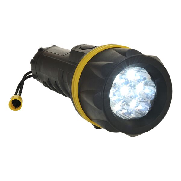 7 LED Rubber Torch  Thumbnail