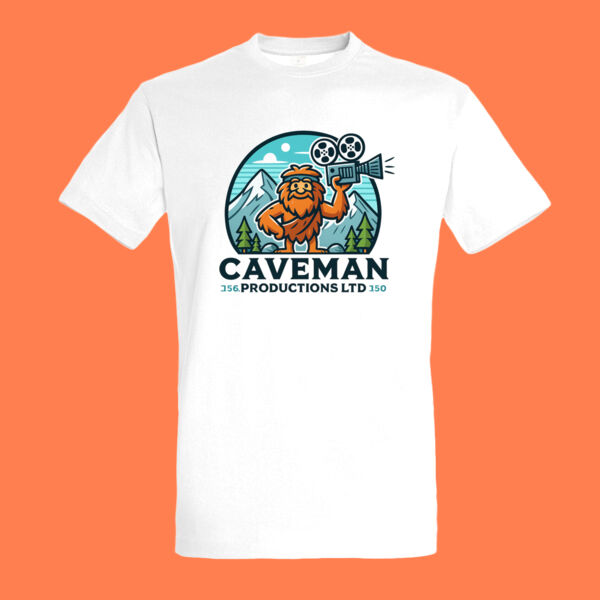 CAVEMAN CAMERAMAN T-SHIRT (11500) Thumbnail