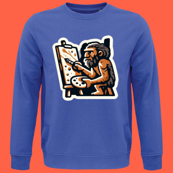 CAVEMAN PAINTING BY NUMBERS SWEATSHIRT (03574)  Thumbnail