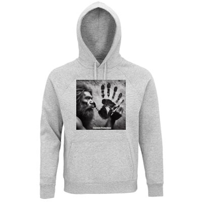 CAVEMAN CHARCOAL HOODIE (03568) Thumbnail